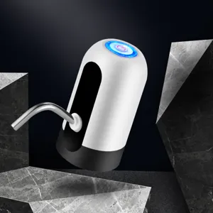Wireless charging water dispenser pump, electric bottled water pump for home and office use.