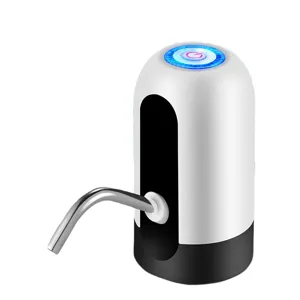 Electric water dispenser pump for bottled water, portable rechargeable automatic water pump.