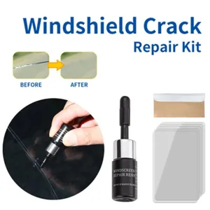 Voorruit barst reparatie set voor auto glasreparatie, hars vloeistof gereedschap set.