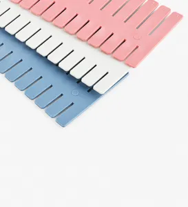 Plastic drawer divider adjustable storage partition for home organization storage box