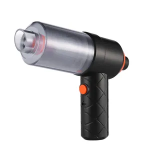 Mini handheld wireless car vacuum cleaner powerful portable cordless dust collector for home use.