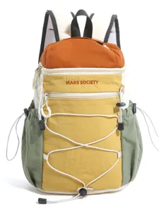 Colorful contrast lightweight backpack outdoor sports commuter casual daypack women
