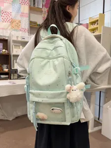 Japanischer Stil süßer Stern transparenter Rucksack mit großer Kapazität Schultasche