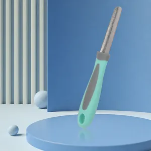 Professional pet nail file cat claw care grooming tool with comfortable non-slip handle.