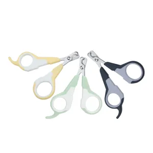 Tagliaunghie professionale per gatti e cani piccoli, forbici in acciaio inossidabile.