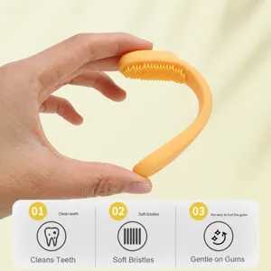 Pet Finger Toothbrush Soft TPR Dog Dental Care Oral Cleaning Tool Silicone Cat Tooth Brush Pet Grooming Supplies
