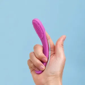 Soft silicone pet finger toothbrush for dog oral cleaning flexible pet teeth cleaning tool pro