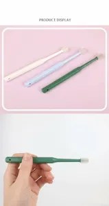 360 degree soft bristle pet toothbrush for cat and dog oral cleaning, multi-color pet dental care tool