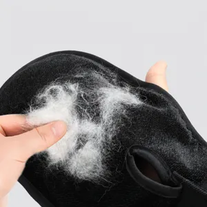Guante de aseo y cepillo de baño para perros y gatos, removedor de pelo para mascotas ideal.