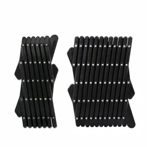 Expandable pet safety fence dog gate for car window barrier black plastic gate