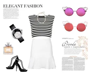 Vue détaillée de lunettes de soleil tendance dans un collage de tenues de mode, style urbain.