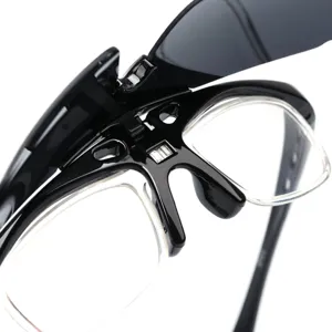 Lunettes de soleil relevables sport cyclisme en plein air clip-on tendance hommes et femmes