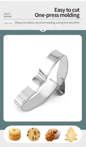 Stainless steel cookie cutter angel arrow shape DIY baking mold for biscuits pastry tools