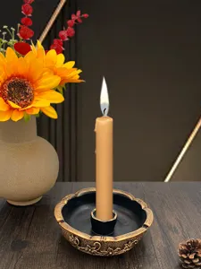 Vintage retro incense burner candle holder tabletop censer home decor ornament piece display