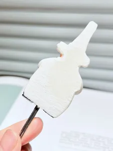 Δημιουργικό 3D σεφ ρητίνη ανοξείδωτο ατσάλι αυτοκόλλητο γάντζος τοίχου κουζίνας