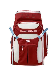 Großer, stylischer Rucksack in Blockfarben für Outdoor-Sport, Wandern und Basketball
