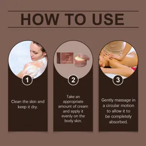 OUHOE body butter detail showing how to use for deep hydration and daily skin care routine.