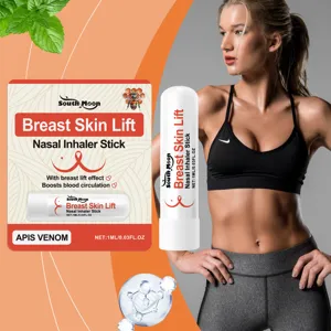 Inalatore Nasale per la Pelle del Corpo Rassodante Portatile Bastone di Cura per la Modellazione Corporea di Erbe Bastone di Olio Essenziale Per Routine Quotidiana