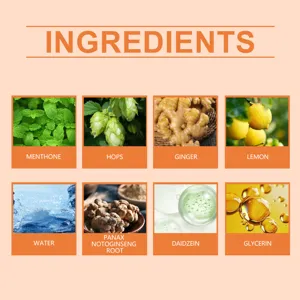 Vista dettagliata degli ingredienti vegetali naturali e componenti attivi per prodotti benessere.