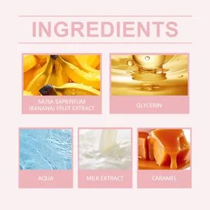 Key ingredient close-up details showing natural botanical extracts and nourishing formulas for skin.
