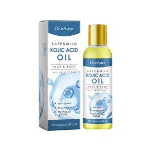 OceAura kojic acid facial body oil for brightening and skin texture enhancement 100ml