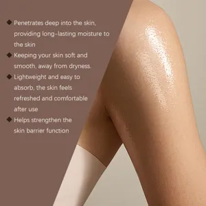 Body oil detail showing deep hydration, lightweight texture, and long-lasting skin moisture care.