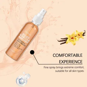 OceAura 100ml Silky Vanilla Body Spray with Shea Butter and Jojoba Seed Oil for skin.