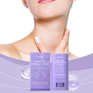 Snake Oil Firming Neck Care Stick Anti-Wrinkle Moisturizing Daily Massage Skincare Stick For Neck Beauty