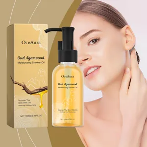 OceAura Enydatiko Ladi Drous Oud Agarwood Peripoisi Somatos Threptiki Katharismos Enydatiki Therapeia Epidermidas Proion Bania