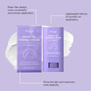 HOYGI Snake Oil Firming Neck Cream Stick Anti-Wrinkle Moisturizing Daily Care 15g