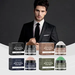 East Moon ανδρικό scrub σώματος απολέπισης σετ, βαθyς καθαρισμός και ενυδάτωση.