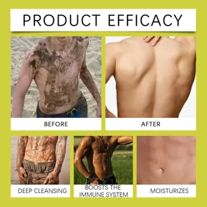 Savon pour le corps homme nettoyage en profondeur et effet hydratant image de detail