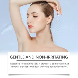 Spray dépilatoire doux pour peau sensible expérience confortable lisse soin du corps