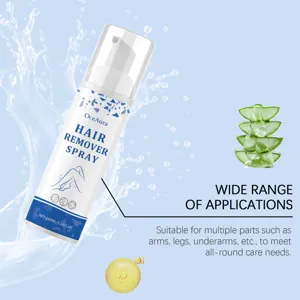 OceAura spray dépilatoire 100ml formule douce pour une peau lisse bras jambes aisselles