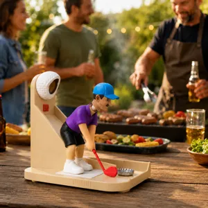 Golf Flesopener Feestspel Figuur Nieuwigheid Bierdop Vanger Interactieve Tafeldecoratie