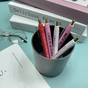 Set de stylos à bille rigolos sur le thème des infirmières avec citations drôles bureau.