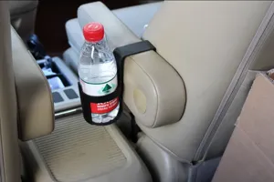 Car seat armrest cup holder multi-functional vehicle water bottle storage organizer rack interior