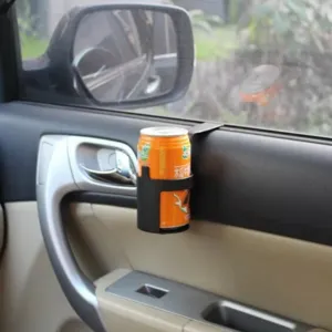 Car door mount drink holder universal auto water cup stand portable beverage organizer interior accessory