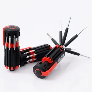 8-in-1 multifunktionales Taschen-Schraubendreher-Set tragbares Autoreparaturwerkzeug