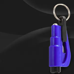 Mini car emergency escape hammer window breaker keychain portable safety tool for vehicle driving
