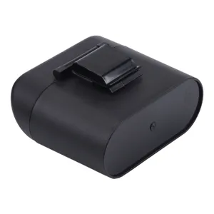 Mini scatola portaoggetti per auto in plastica nera cestino dei rifiuti da appendere alla porta.