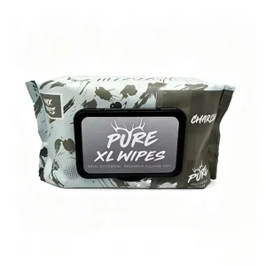 Large pack wet toilet paper 80 sheets extra thick flushing wipes fresh clean 80ct