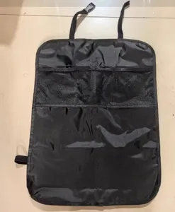 Organizador de asiento trasero de coche bolsa de almacenamiento colgante accesorio auto