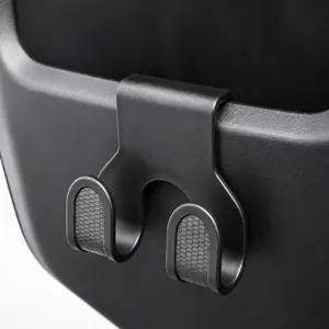 Universale Moto Scooter Elettrico Doppio Gancio Resistente Plastica Conservazione Appendino Accessorio Bici