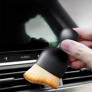 Car Interior Detail Brush Soft Bristles Air Vent Dust Cleaning Tool For Auto Dashboard Keyboard