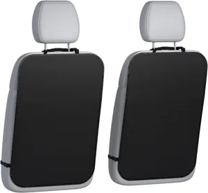 Protector de respaldo de asiento de coche juego de esteras anti patadas para coche nuevo.