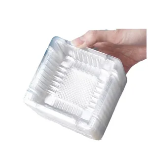 Disposable clear plastic ashtray portable anti-flying ash pocket ash tray holder