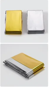 Emergency survival thermal blanket waterproof foil rescue space blanket outdoor camping gear