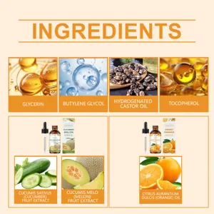 WEST MONTH soothing body care essential oil detail graphic displaying natural ingredients.