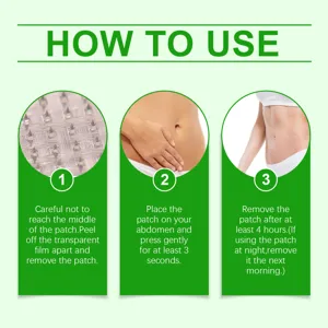 Istruzioni dettagliate e guida all'uso per il patch per la cura del corpo con microaghi.